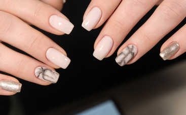 24 идеи модного мраморного маникюра: хит весны и лета 2019