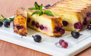 Что приготовить на завтрак школьнику: творожный пудинг