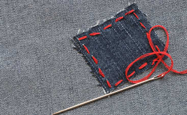 Азбука рукодельницы: как зашить дырку без шва