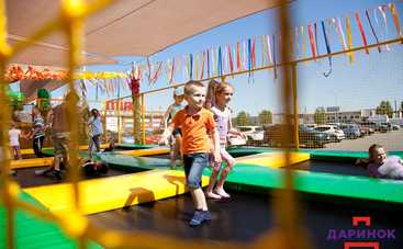 Масштабное открытие батутного городка Summer Park в Киеве