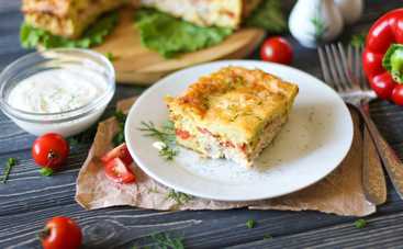 Запеканка из кабачка и фарша "Семейная"