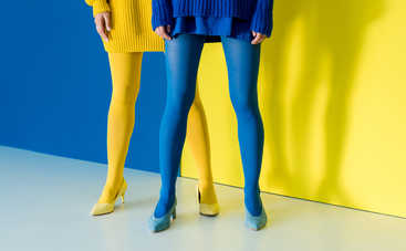 Как носить цветные колготки в 2019 году?