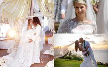 10 самых эффектных свадебных платьев знаменитостей 2019 года