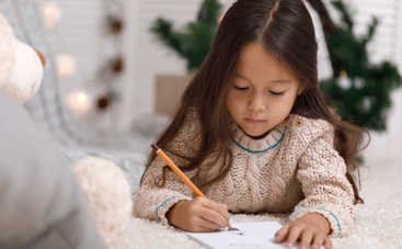 Как написать с ребенком письмо Деду Морозу?