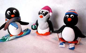 Пингвин из полимерной глины: пошаговый мастер-класс