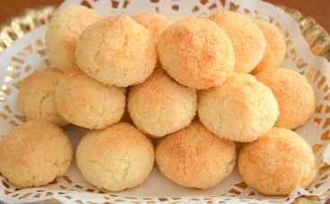 Самый простой и быстрый рецепт кокосового печенья