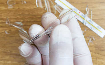 Что делать, если разбился ртутный градусник