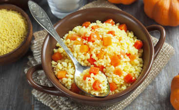 Что приготовить школьнику на завтрак: пшенная каша с тыквой