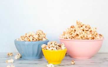 Что приготовить девушке на диете: попкорн с черным шоколадом