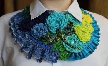 Как сделать трендовое колье из ткани: пошаговая инструкция