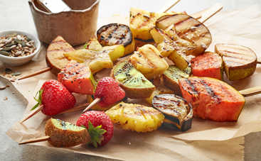 Как правильно готовить фрукты на гриле