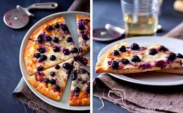 Такого вы еще не пробовали: пицца с черникой - пошаговый рецепт