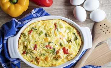 Ленивый пирог с капустой и сыром (рецепт)