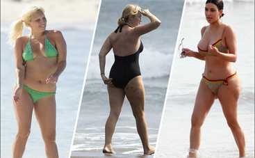 Вы не хуже: звезды Голливуда в купальниках без фотошопа