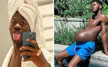 Беременная фотосессия рэпера Lil Nas X: «Две недели до рождения малыша»