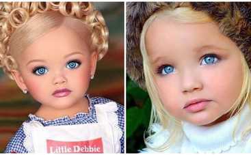 Девочка, похожая на Барби: как выглядит ребенок-кукла спустя 10 лет
