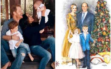 Чья лучше: королевские семьи представили свои рождественские открытки