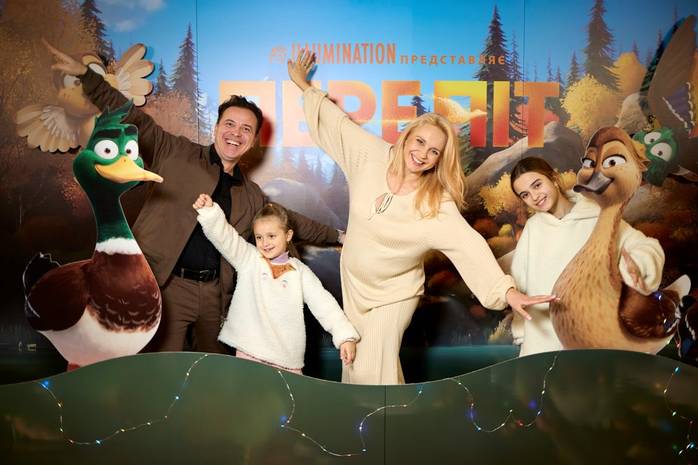 Переліт: Нікіта Добринін, Валентина Хамайко та Лілія Ребрик на прем’єрі мультфільму