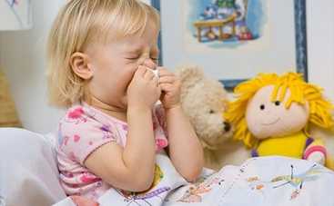 В Украине уже более 3 тысяч детей слегли с ОРВИ