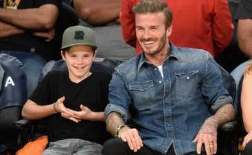 11-летний сын Бекхэмов начинает карьеру певца (фото)