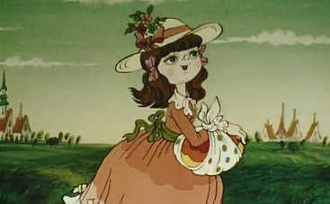 Українські мультфільми. Історія про дівчинку, яка наступила на хліб