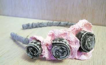 Обруч для волос своими руками (фото)