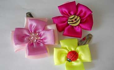 Заколка для волос «Аленький цветочек» (фото)