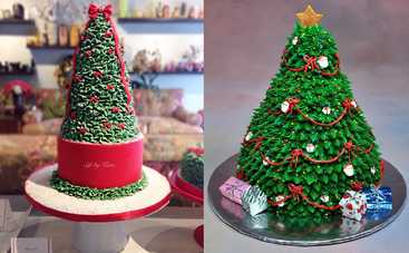 Торт «Елочка»: изумительное угощение для маленьких сладкоежек (видео)