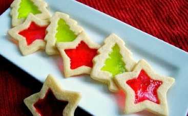 Витражное печенье: удивительный десерт для новогоднего праздника