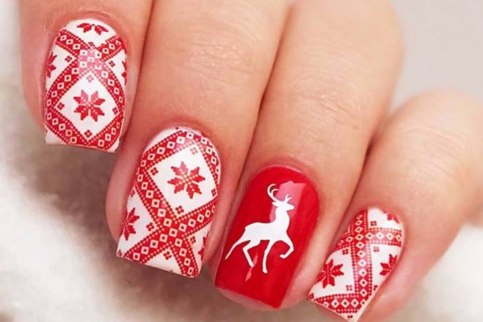 Новогодний маникюр: ТОП-10 самых стильных идей