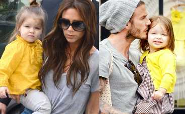 5-летняя дочь Бэкхемов трогательно призналась родителям в любви (фото)