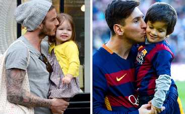 8 звездных пап-футболистов и их мини-копии (фото)