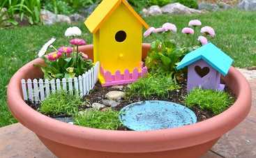 Как сделать с детьми миниатюрный сад: мастер-класс
