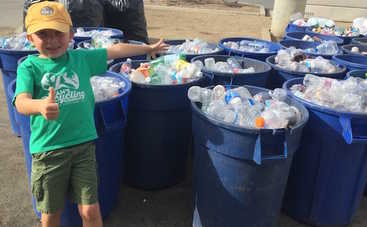7-летний мальчик заработал переработкой отходов 10 тысяч долларов на колледж