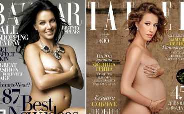 Голые и беременные: 12 звезд, снявшихся обнаженными на обложке