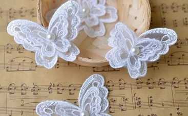 Бабочка из органзы: 3 способа создать восхищение своими руками