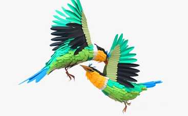 Мастер-класс: цветные птички своими руками