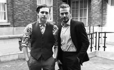 Бруклин Бекхэм пошел по стопам отца (ФОТО)