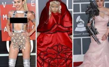 12 шокирующих нарядов с красной дорожки