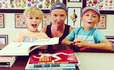 Диана Арбенина похвасталась талантами своих детей