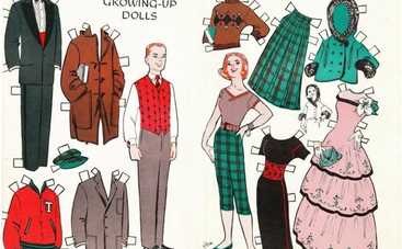 Бумажные куклы: невероятная история модной игрушки