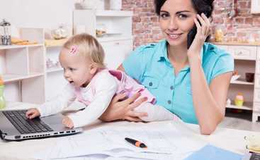 Где и как устроить дома кабинет: 18 идей для работающей мамы в декрете
