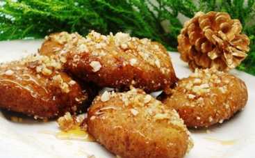 Греческое апельсиновое печенье со вкусом Рождества