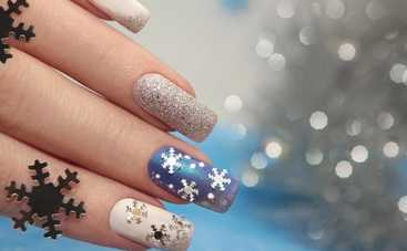 32 идеи для фантастического зимнего маникюра