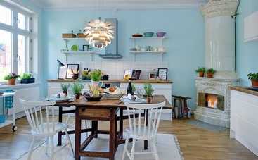 15 невероятных идей дизайна кухни в голубом цвете