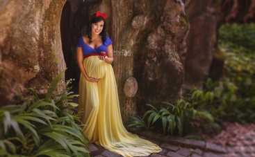 Фотограф превратила будущих мам в диснеевских принцесс