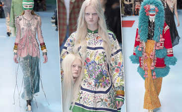 Неделя высокой моды в Милане: шокирующая коллекция от Gucci