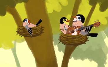 Мультфильм от Студии Квартал 95: Чому пташки співають