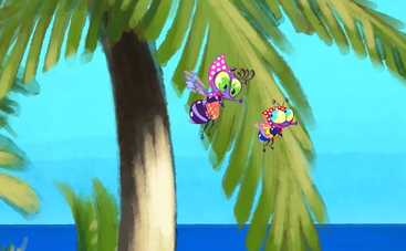 Мультфильм от Студии Квартал 95: Чому банани не ростуть на пальмах