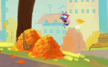 Мультфильм от Студии Квартал 95: Чому опадає листя
